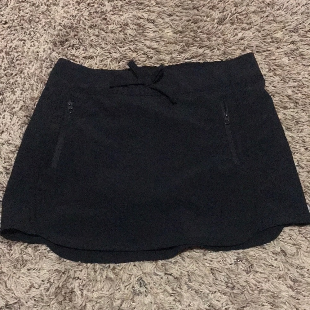 Black Mini Skirt with Pockets